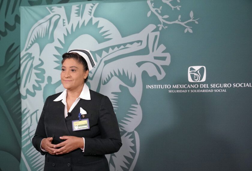 titular de la Coordinación de Enfermería, Maestra Fabiana Maribel Zepeda Arias