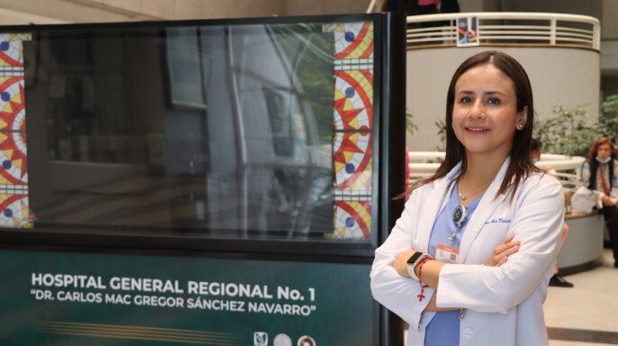 especialista del Instituto Mexicano del Seguro Social (IMSS), doctora Ana Luisa Desales Iturbe