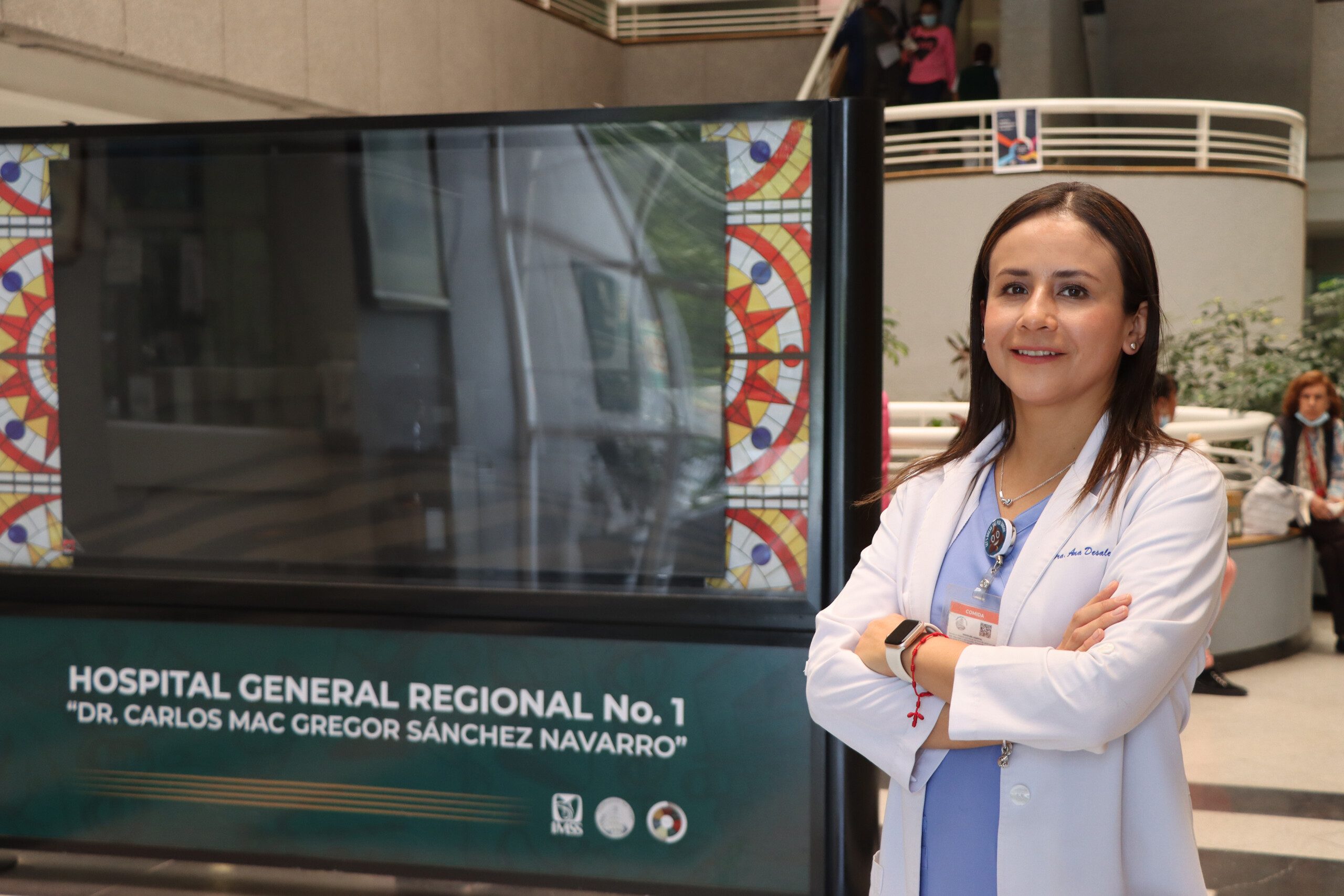 especialista del Instituto Mexicano del Seguro Social (IMSS), doctora Ana Luisa Desales Iturbe