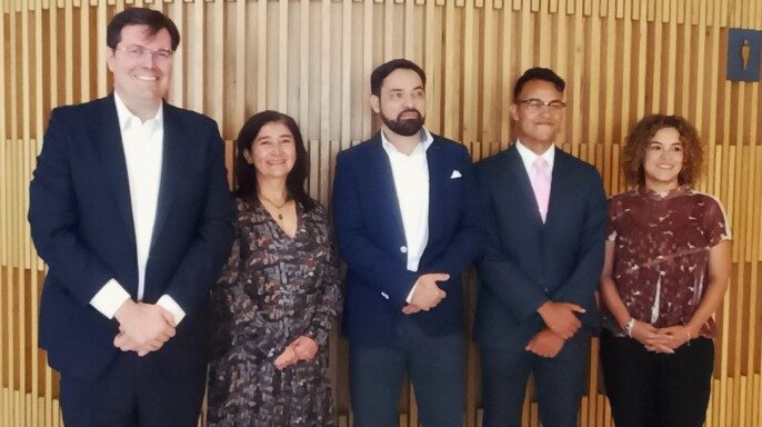 Ejecutivos de Sanofi México en Conferencia de prensa por el Día Mundial de la Hipertensión
