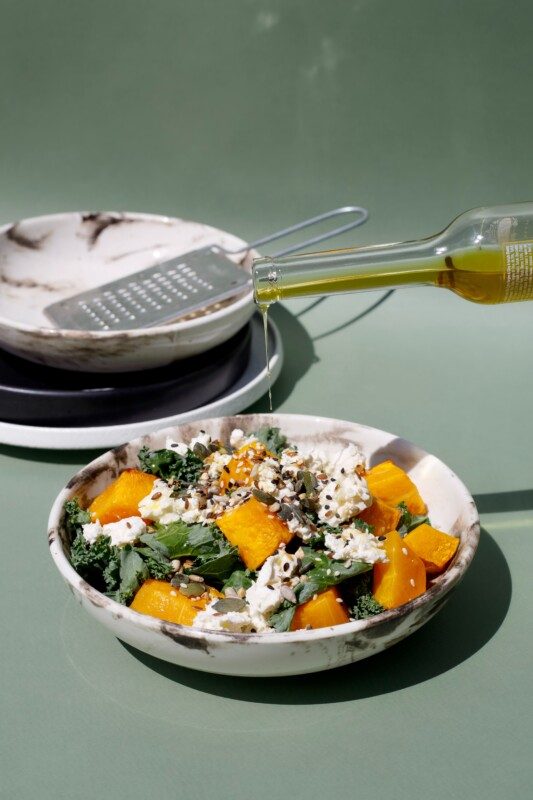 ensalada de mango y quinoa