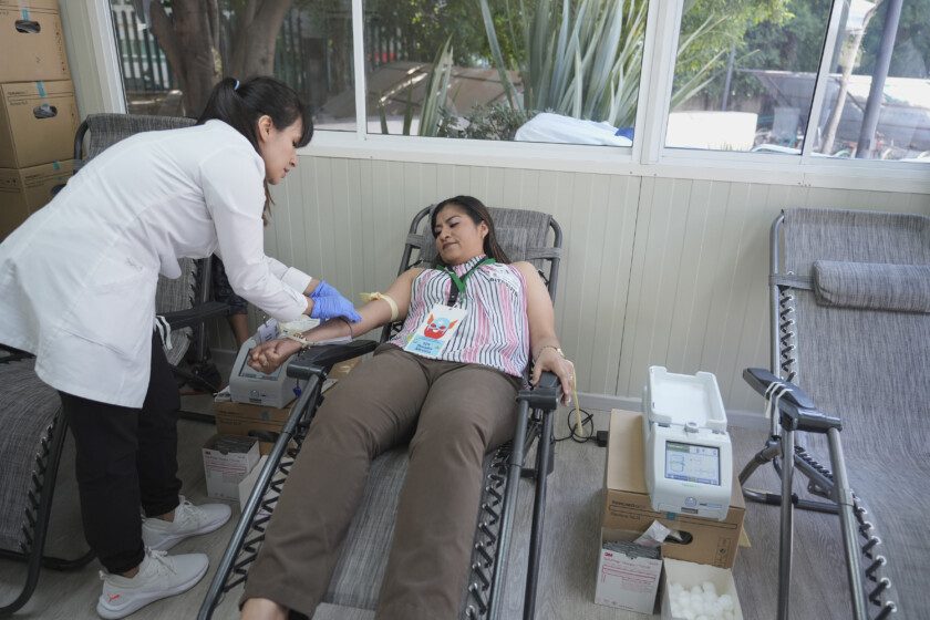 Inicia IMSS campaña de donación de sangre para fomentar
el acceso a compuestos sanguíneos que salven vidas