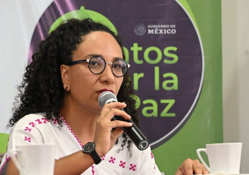 integrante de la Conasama, Evalinda Barrón Velázquez