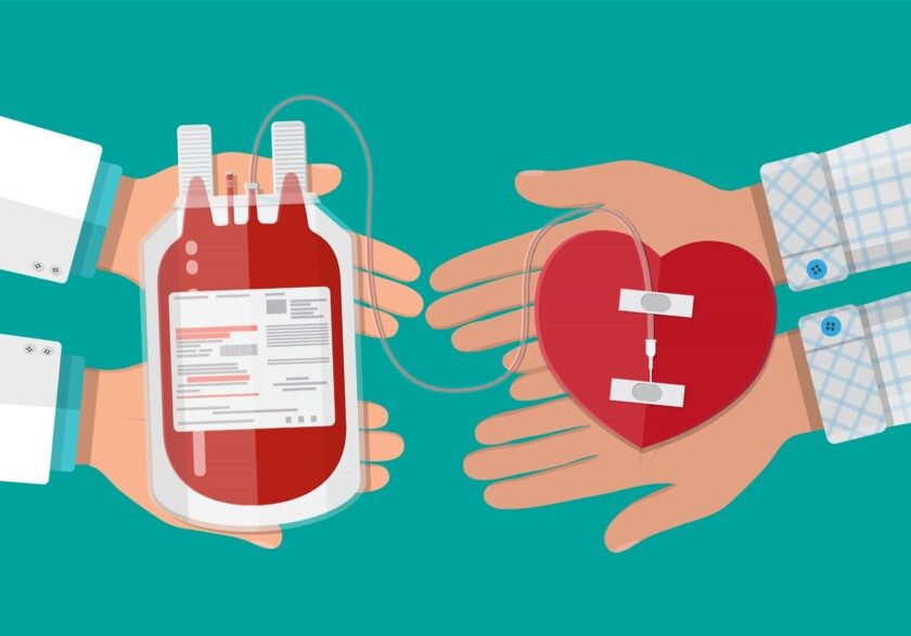donación segura de sangre