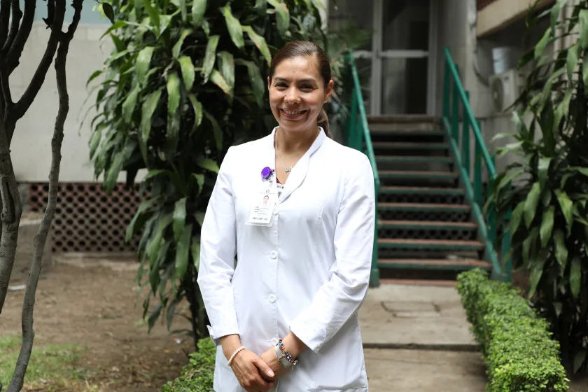 Paulina Sánchez Ramírez, psicóloga clínica de la Unidad de Medicina Familiar (UMF) 10 del IMSS,
