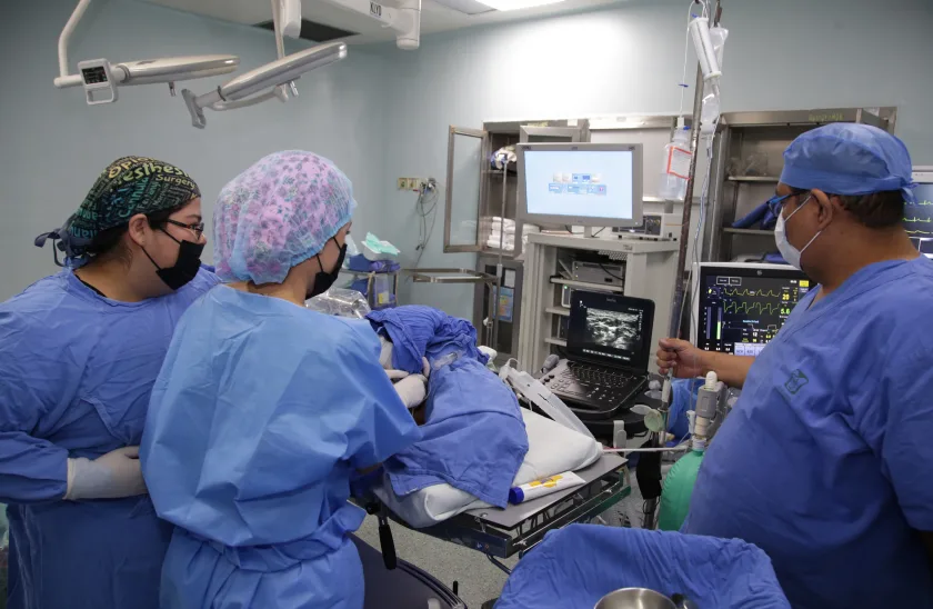 Uso de ultrasonido portátil para alivio del dolor en emergencias médicas