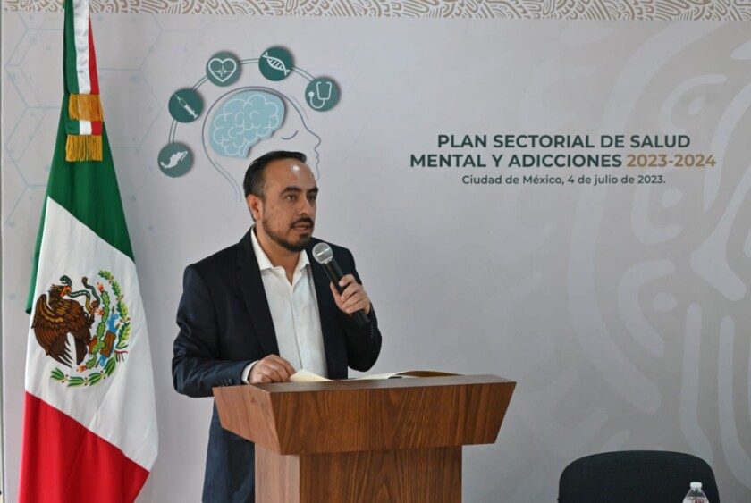 titular de la Comisión Nacional de Salud Mental y Adicciones (Conasama), Juan Manuel Quijada Gaytán