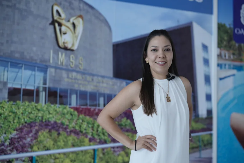 Lilia Hernández Alvarado, coordinadora delegacional de Nutrición del Órgano de Operación Administrativa Desconcentrada (OOAD) del IMSS en Zacatecas informa de Riesgos del ayuno intermitente