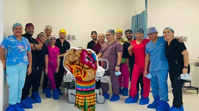 IMSS Bienestar de Juchitan logra primer embarazo gemelar equipo multidisciplinario