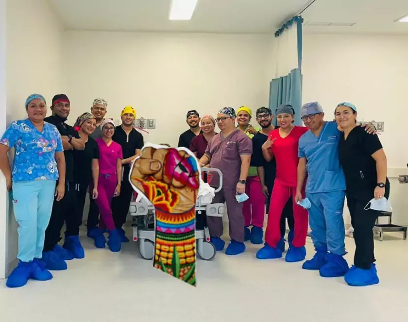 IMSS Bienestar de Juchitan logra primer embarazo gemelar equipo multidisciplinario