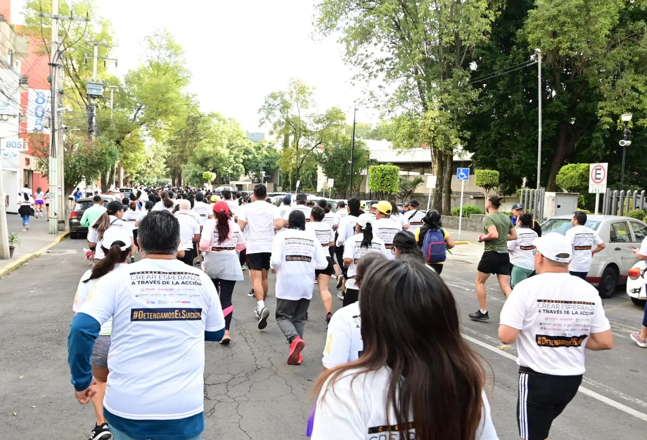 carrera-caminata “Crear esperanza a través de la acción”