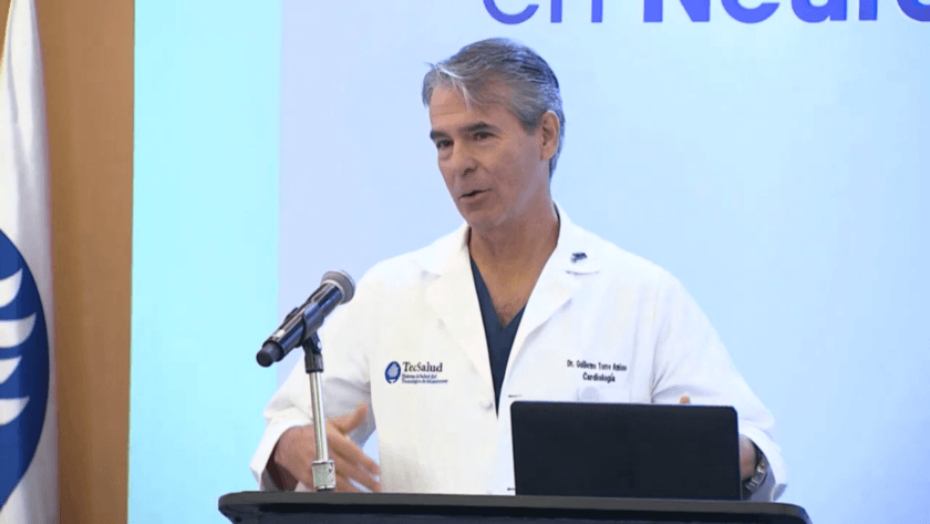 Dr. Guillermo Torre, informa respecto al Centro de Tumores Cerebrales de TecSalud