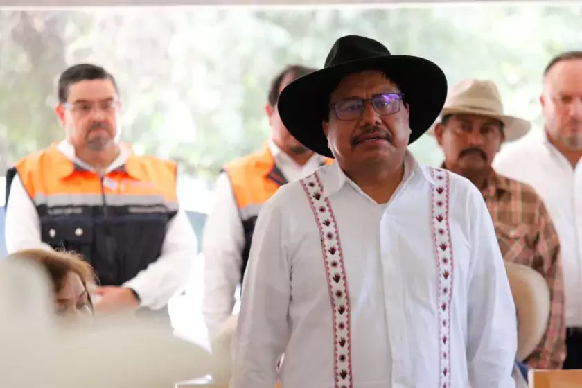 Director general del Instituto Nacional de los Pueblos Indígenas (INPI), Adelfo Regino
Montes