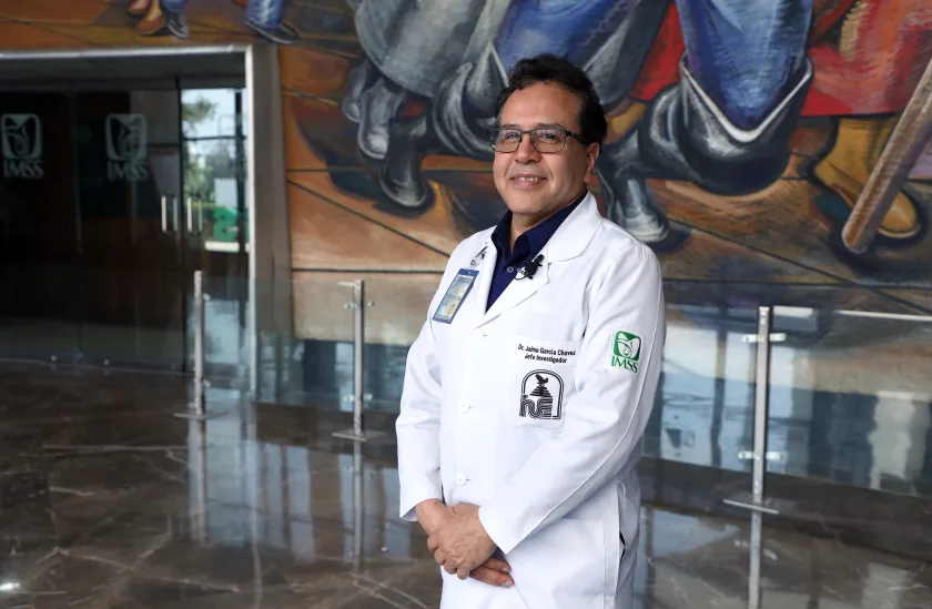 doctor Jaime García Chávez informa de la Atención integral para hemofilia hereditaria