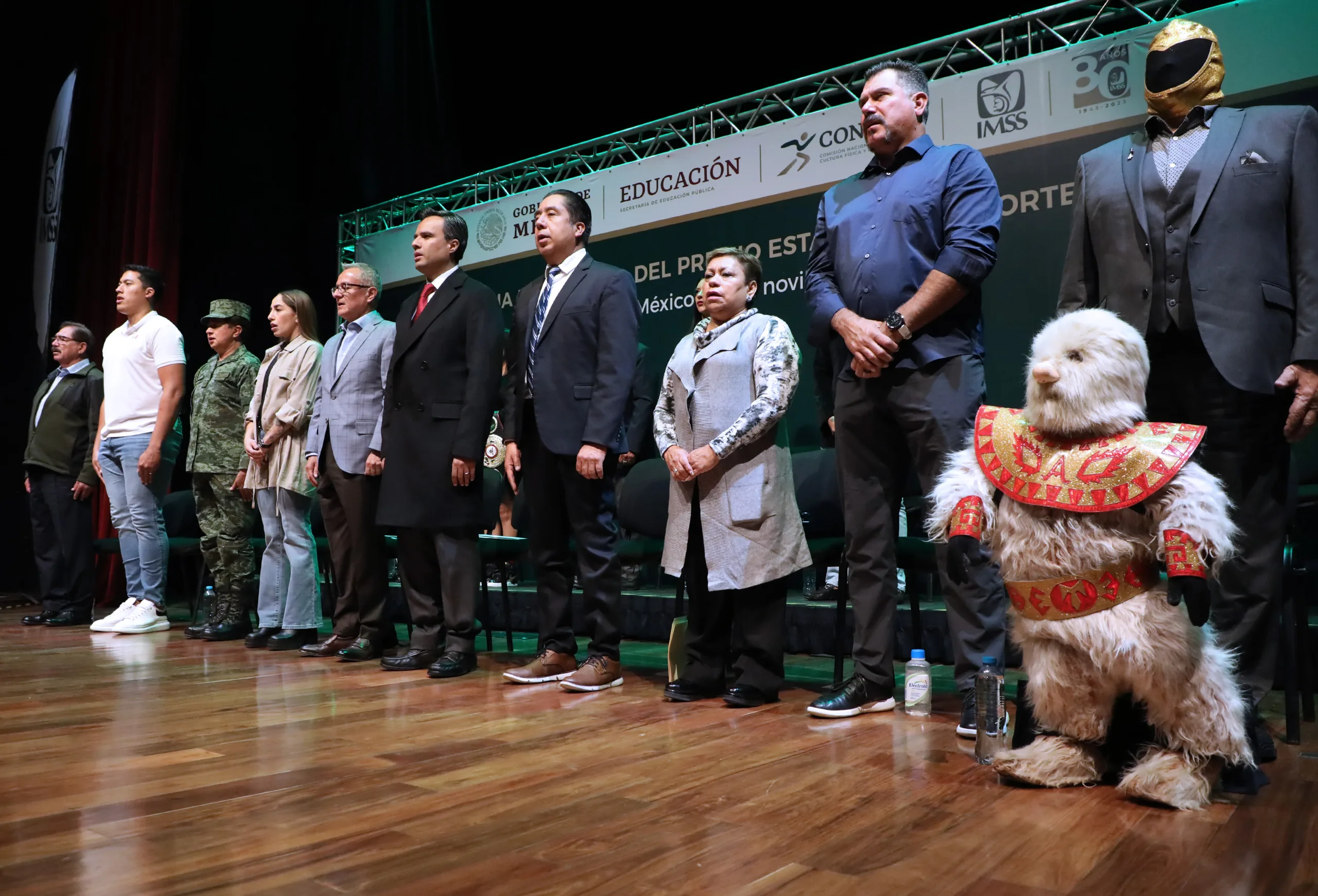 Entregan Premio Estatal del Deporte IMSS 2023 a atletas destacados