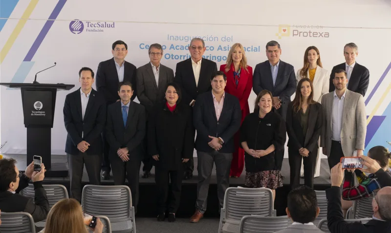 Fundación TecSalud, en colaboración con Fundación Protexa, inauguran el Centro Académico Asistencial en Otorrinolaringología