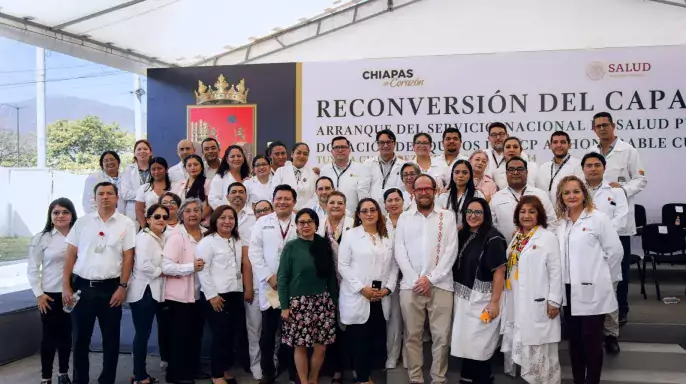 inauguración de la reconversión del Centro Ambulatorio para la Prevención y Atención en Sida e Infecciones de Transmisión Sexual (Capasits) de Tuxtla Gutiérrez, Chiapas