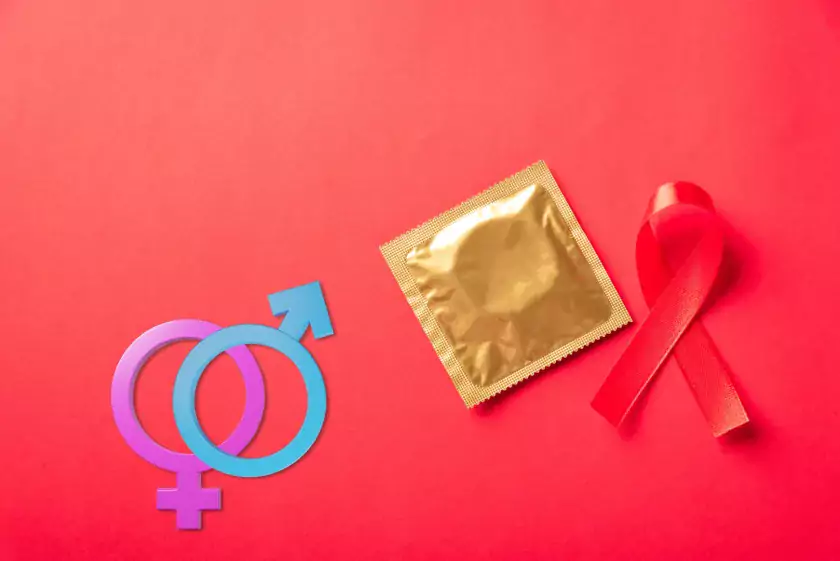 Imagen de prevención efectiva de ITS y VIH con el uso del condón