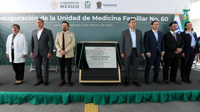 Inauguración de la UMF No. 60 en León