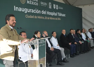Inauguran Hospital de Tláhuac