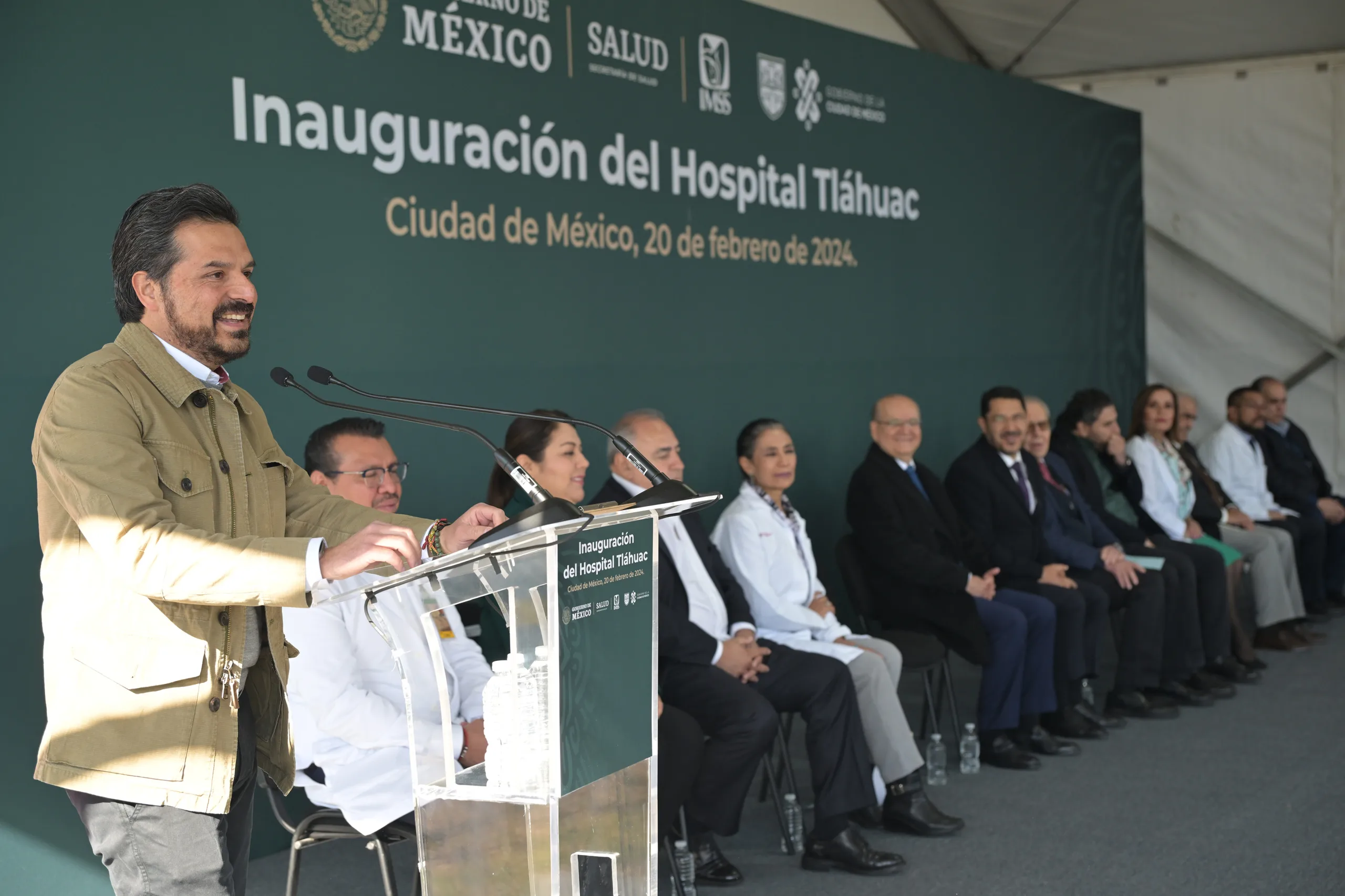 Inauguran Hospital de Tláhuac