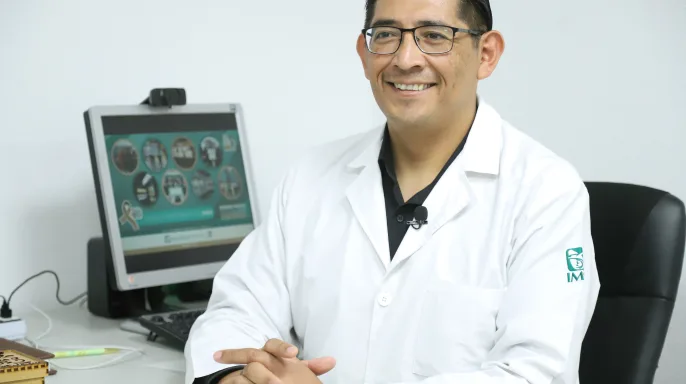 informa el doctor Juan Carlos Tomás López. de tratamiento de diabetes en el IMSS.