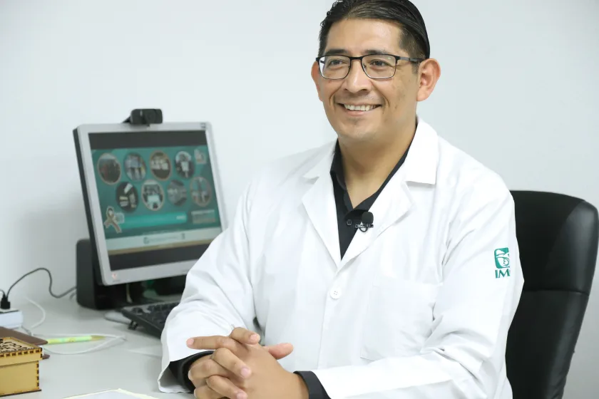 informa el doctor Juan Carlos Tomás López. de tratamiento de diabetes en el IMSS.