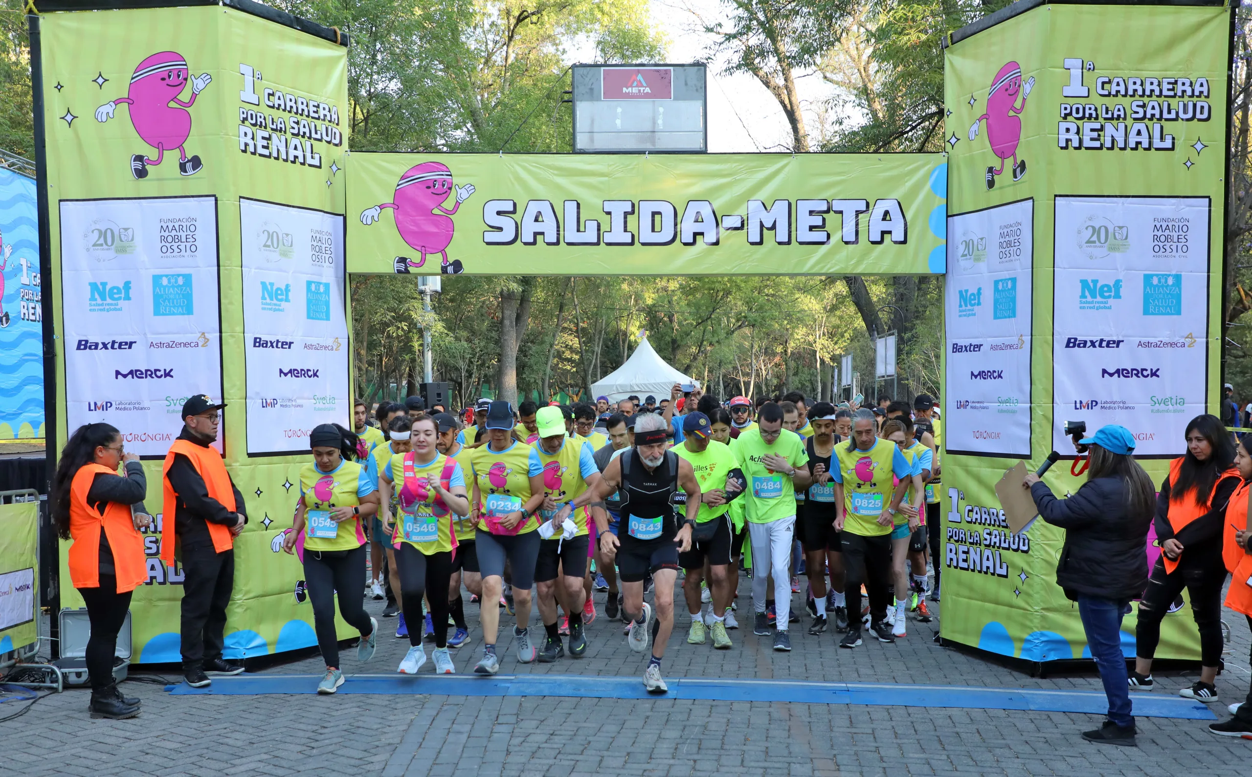 Fundación IMSS participa en la 1ª Carrera por la Salud Renal