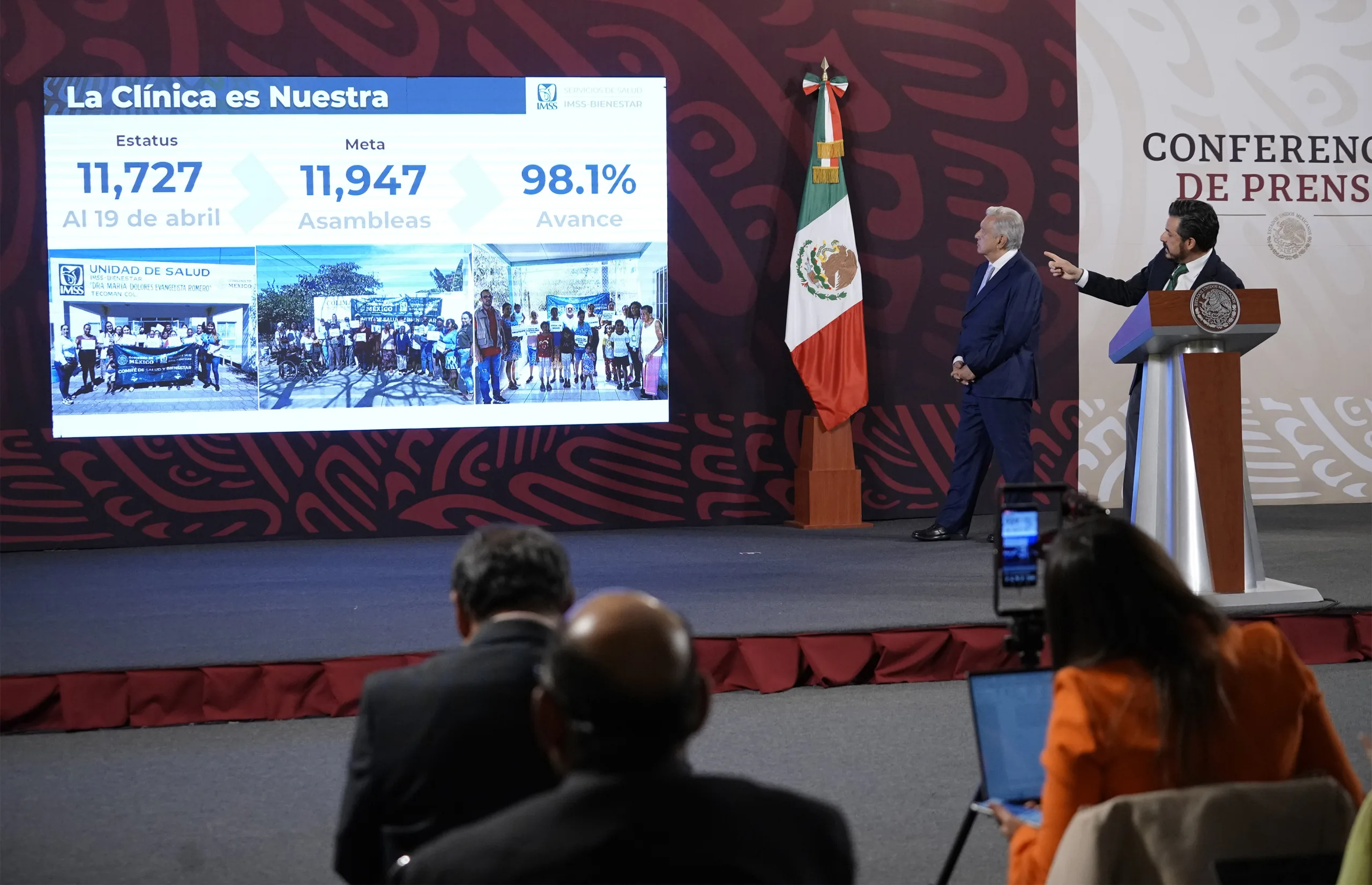 Presentación de avances del programa La Clínica es Nuestra del IMSS-Bienestar