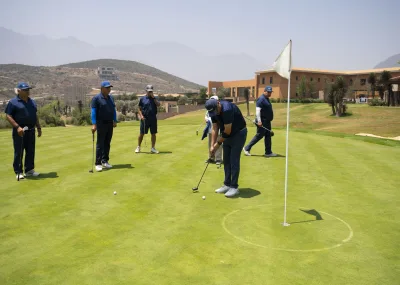 Jugadores del Torneo de Golf con Causa de Fundación TecSalud