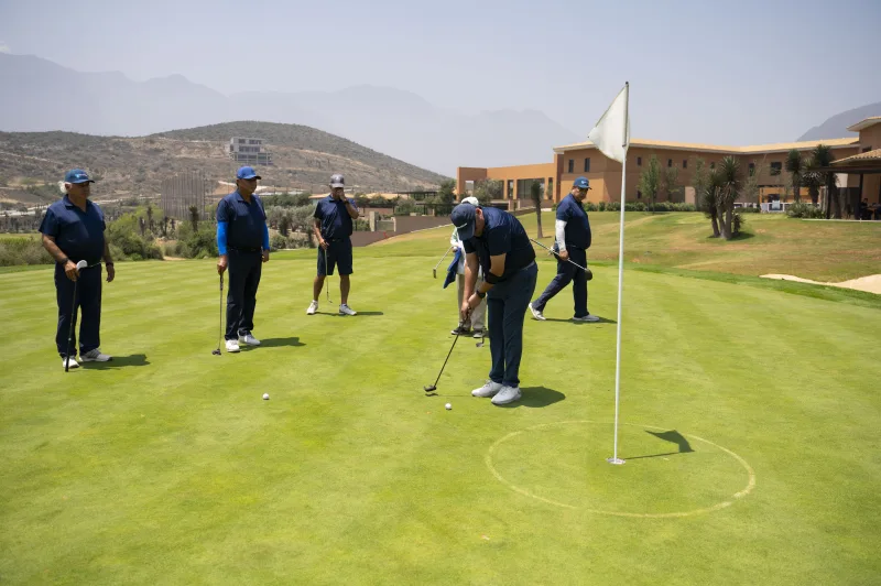 Jugadores del Torneo de Golf con Causa de Fundación TecSalud