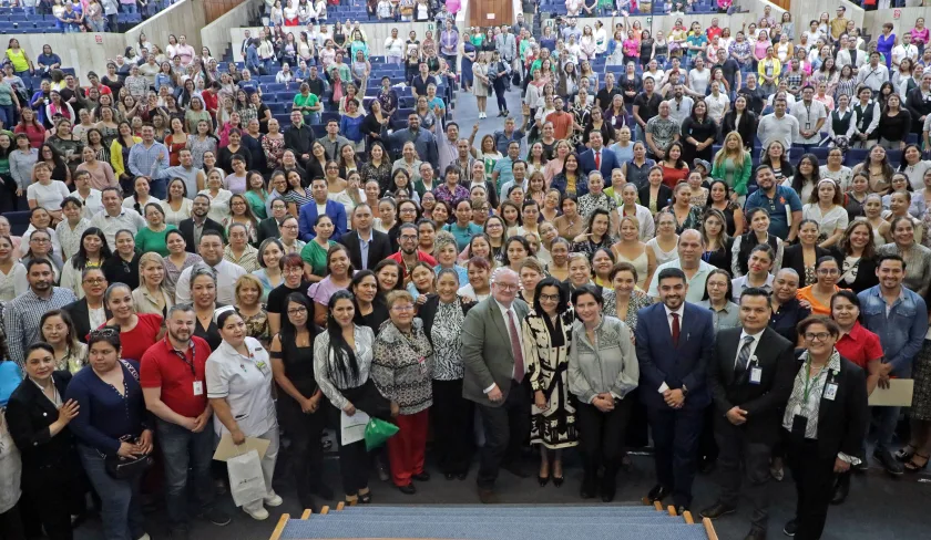 Asistentes al Segundo Congreso Internacional de Enfermería del IMSS