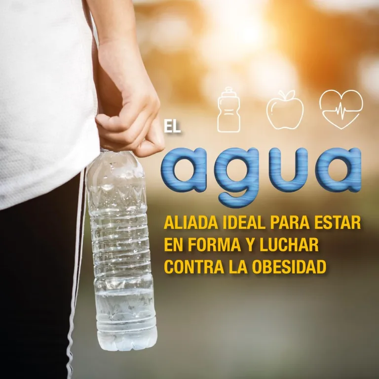 Agua, nuestra aliada para estar en forma y evitar la obesidad