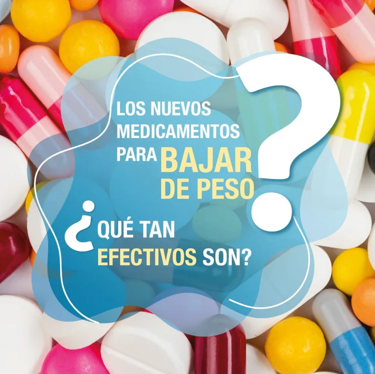 Medicamentos para bajar de peso, ¿qué tan efectivos son?